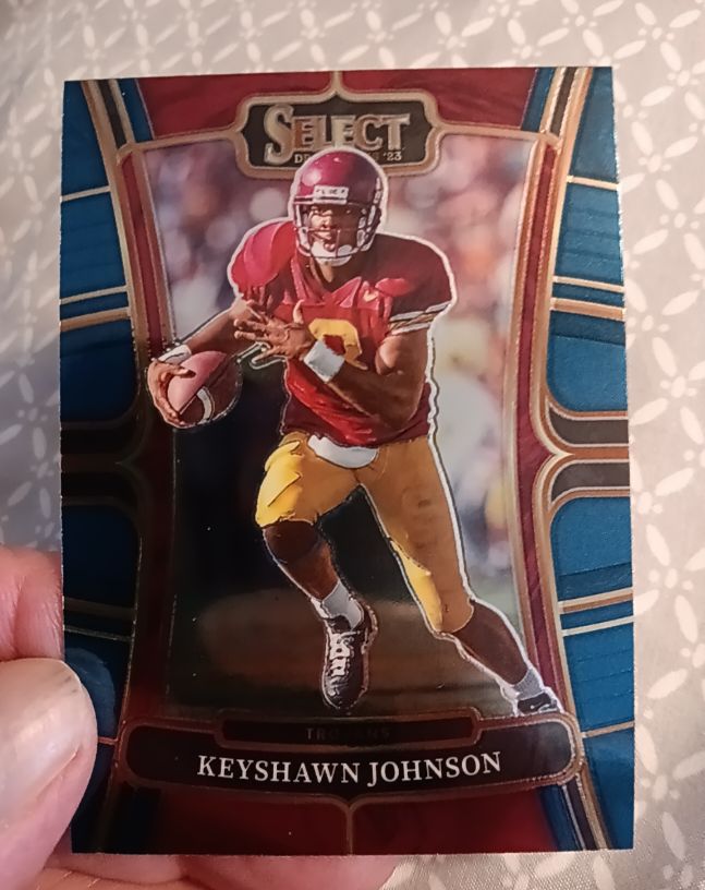 2023 Panini Select Draft Picks #80 Keyshawn Johnson — front