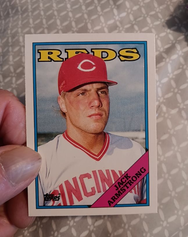 1988 Topps Traded #6T Jack Armstrong — front