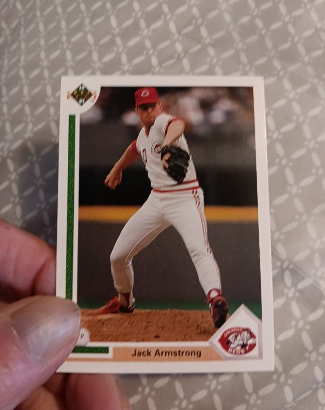 1991 Upper Deck #373 Jack Armstrong — front