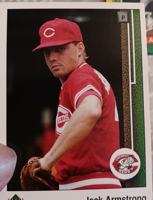 1989 Upper Deck #257 Jack Armstrong — front
