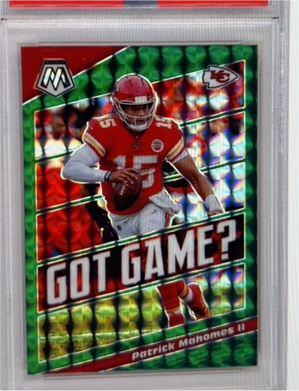 2020 Panini Mosaic Got Game? #GG16 Patrick Mahomes II — front