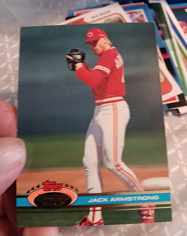 1991 Topps Stadium Club Jack Armstrong — front