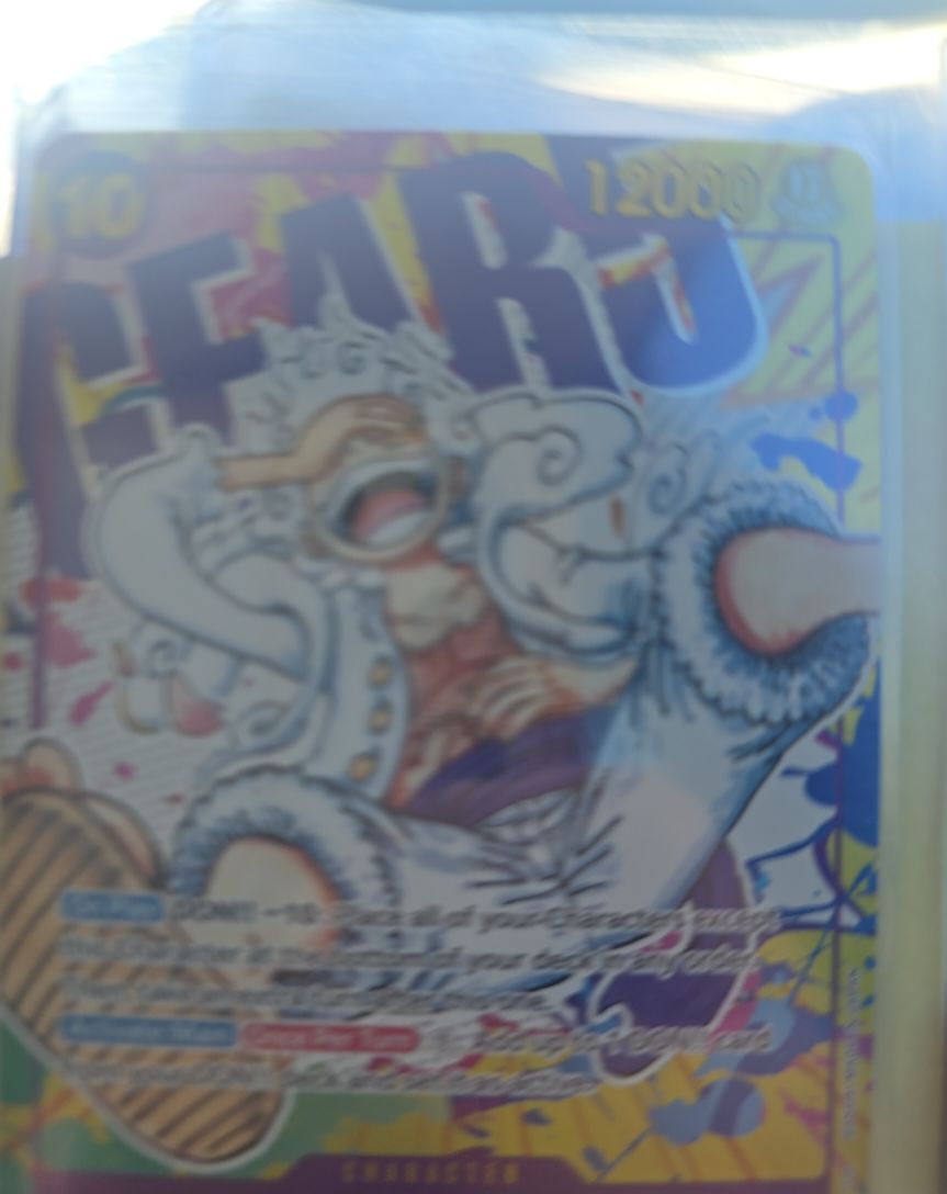 2023 One Piece Card Game OP05-119 Monkey D. Luffy SEC Parallel — front