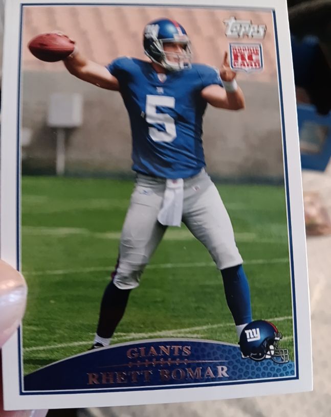 2009 Topps #423 Rhett Bomar — front