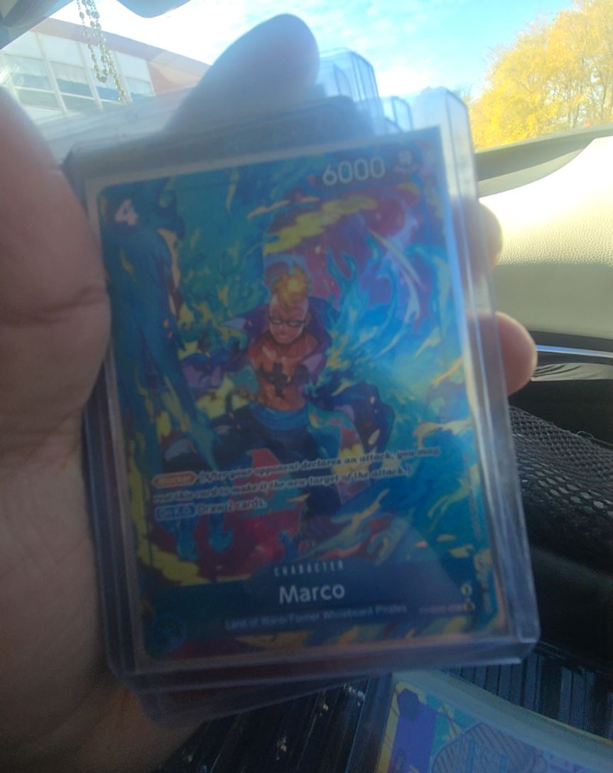 One Piece Card Game PRB02-008 Marco Alternate Art — front