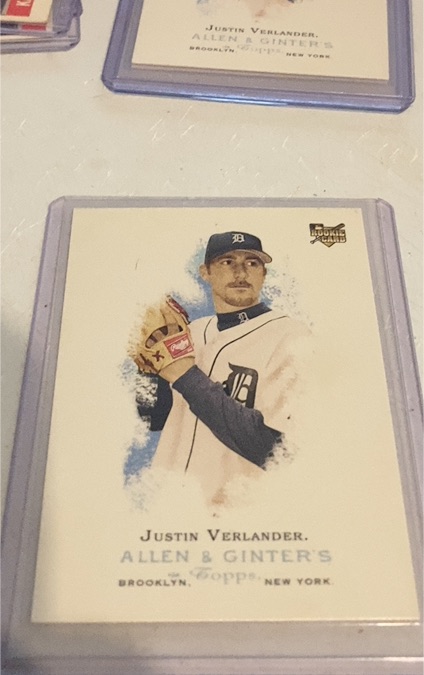 2006 Topps Allen & Ginter #74 Justin Verlander Rookie — front
