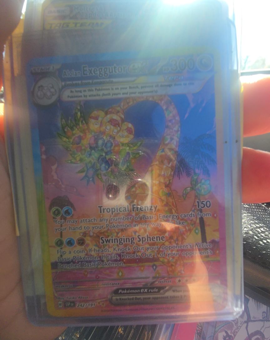 2024 Pokémon #242 Alolan Exeggutor EX — front