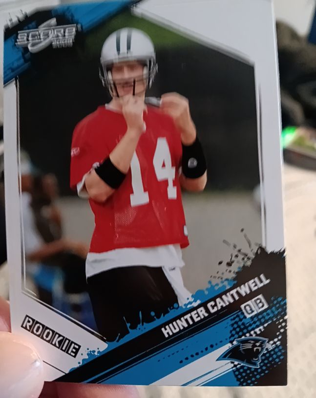 2009 Score #344 Hunter Cantwell — front