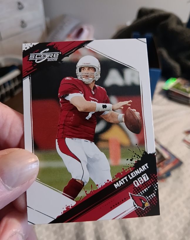 2009 Score #367 Matt Leinart — front