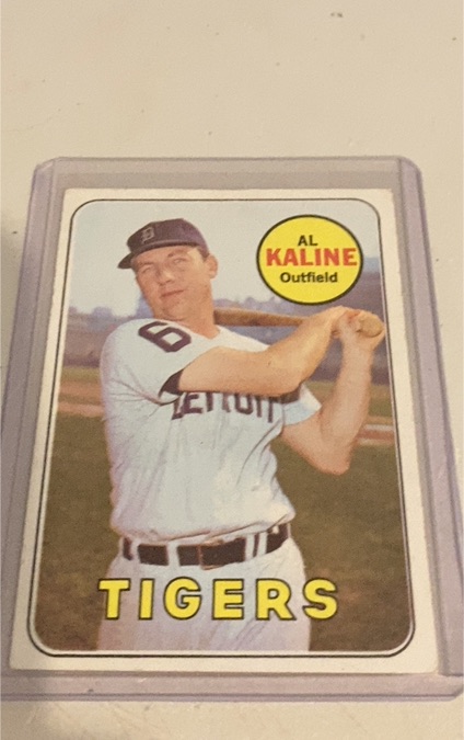 1969 Topps #410 Al Kaline — front