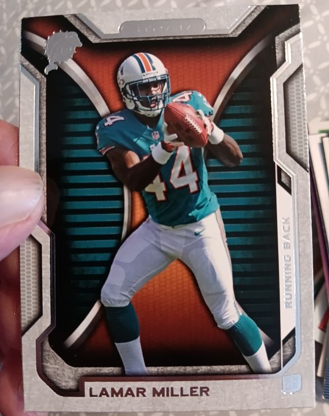2012 Topps Strata #49 Lamar Miller — front