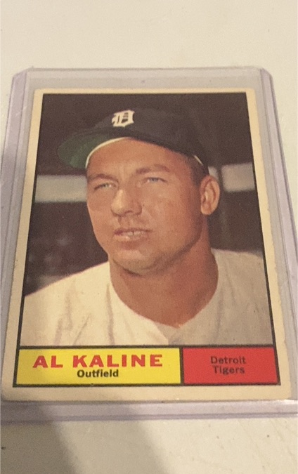1961 Topps #429 Al Kaline — front