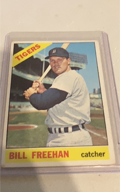 1966 Topps #145 Bill Freehan — front