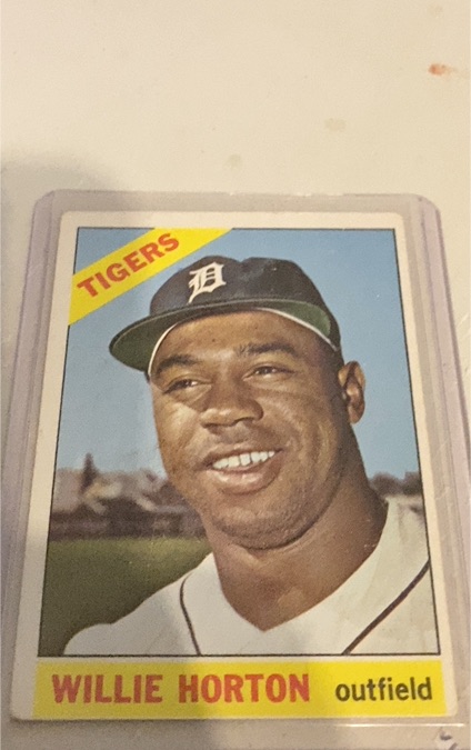 1966 Topps #20 Willie Horton — front