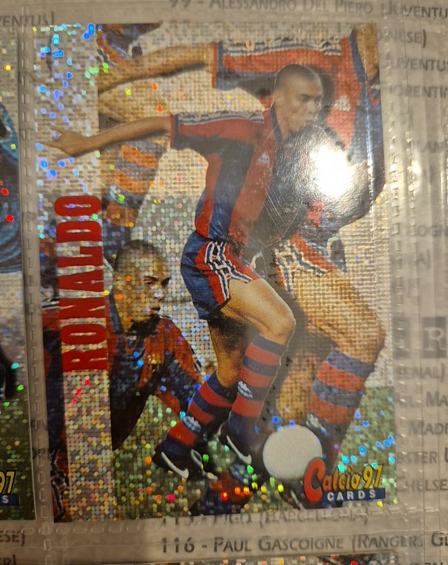 1996-97 Panini Calcio #123 Ronaldo Barcelona — front