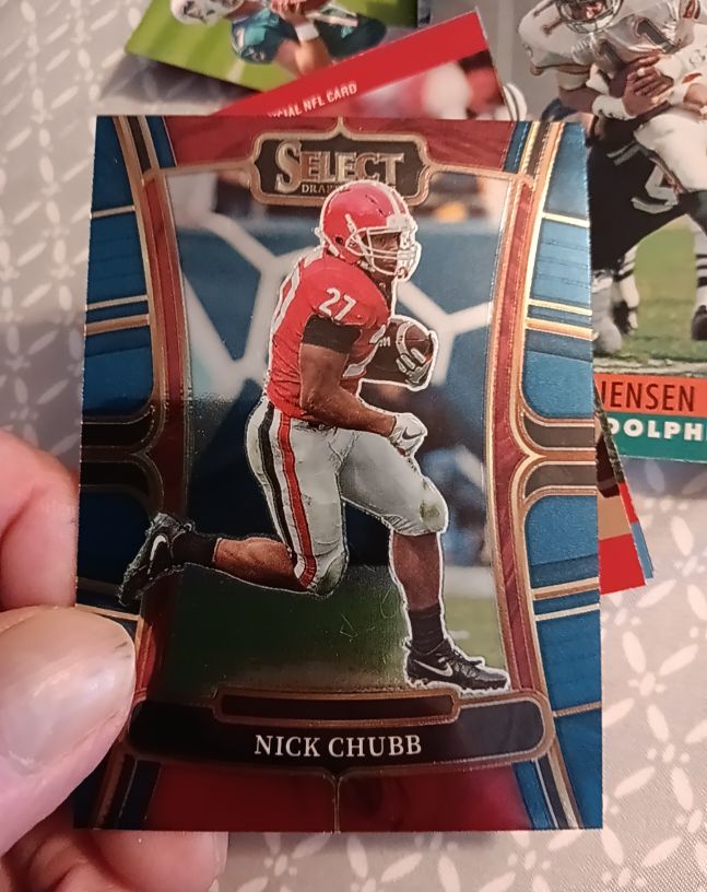 2023 Panini Select Draft Picks #45 Nick Chubb — front