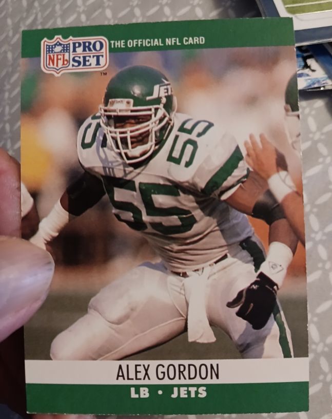 1990 Pro Set #603 Alex Gordon — front