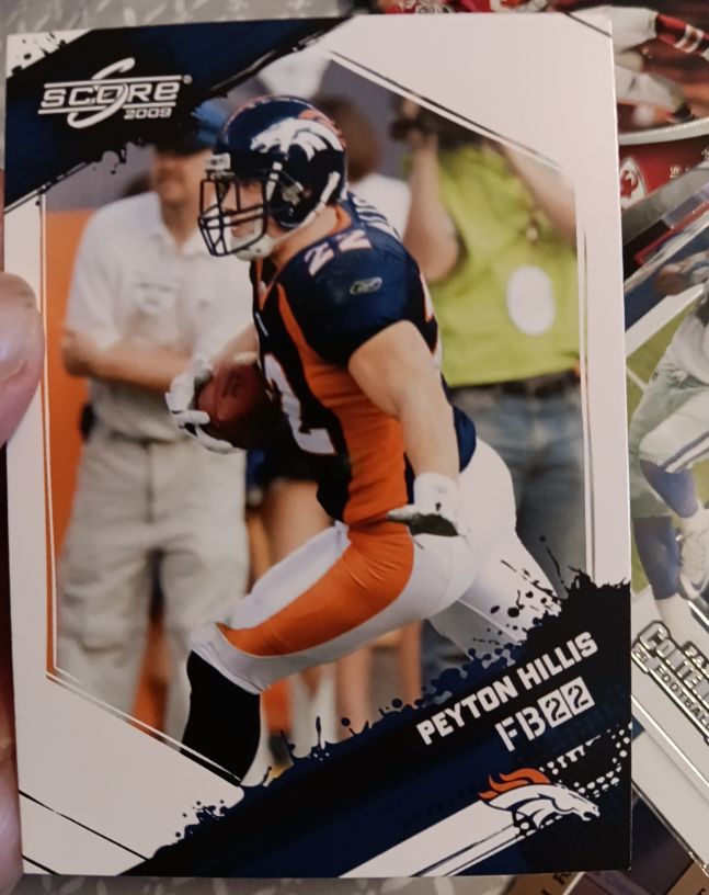 2009 Score #90 Peyton Hillis — front