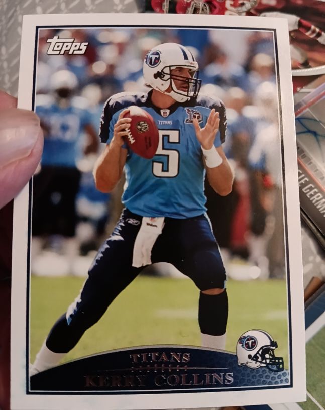 2009 Topps #263 Kerry Collins — front
