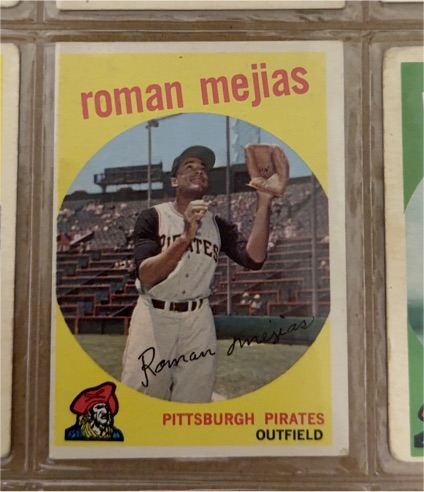 1959 Topps #218 Roman Mejias — front