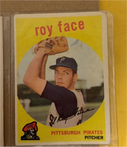 1959 Topps #339 Roy Face — front