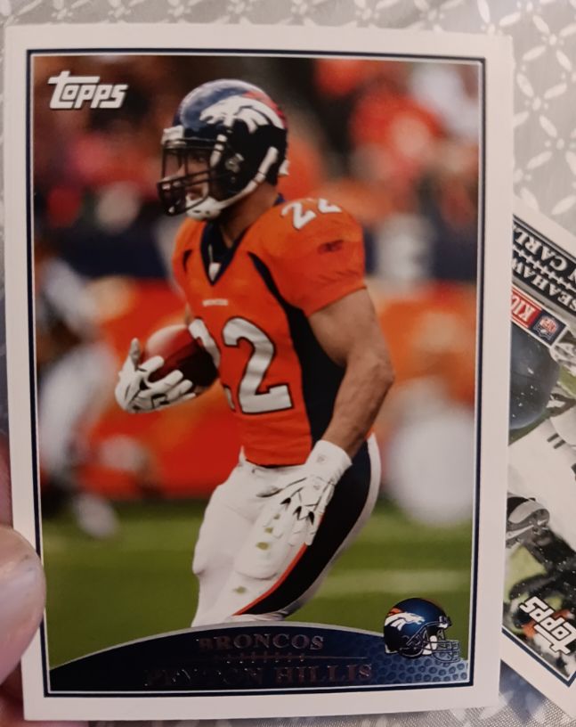 2009 Topps #7 Peyton Hillis Denver Broncos — front