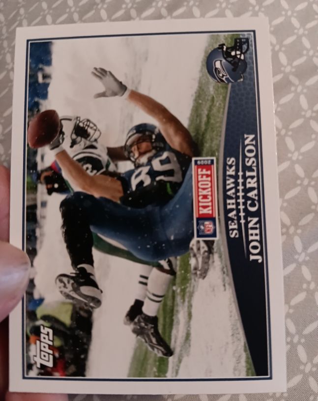 2009 Topps Kickoff #36 John Carlson — front