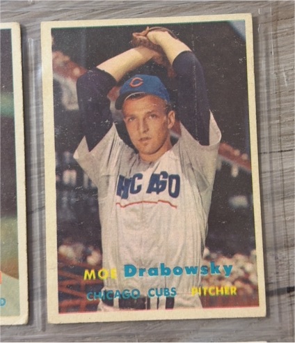 1957 Topps #84 Moe Drabowsky — front
