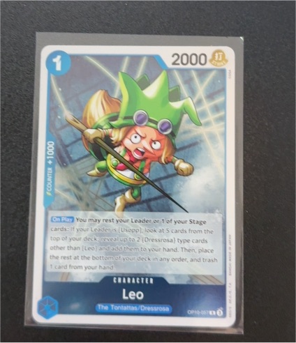 2024 One Piece TCG OP10-057 Leo — front