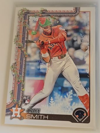 2025 Topps Holiday #H121 Cam Smith — front