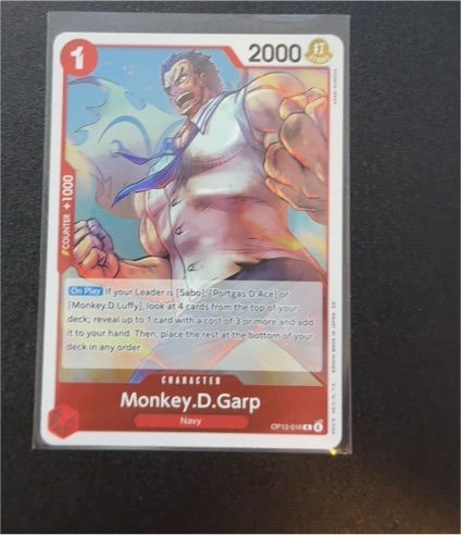 One Piece Card Game OP13-016 Monkey.D.Garp — front