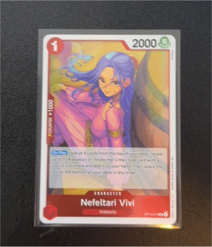 2024 One Piece TCG OP13-012 Nefeltari Vivi — front