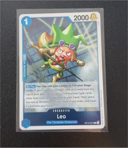 2024 One Piece TCG OP10-057 Leo — front