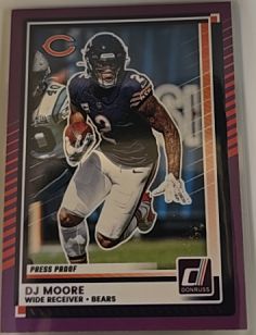 2025 Donruss #155 DJ Moore — front