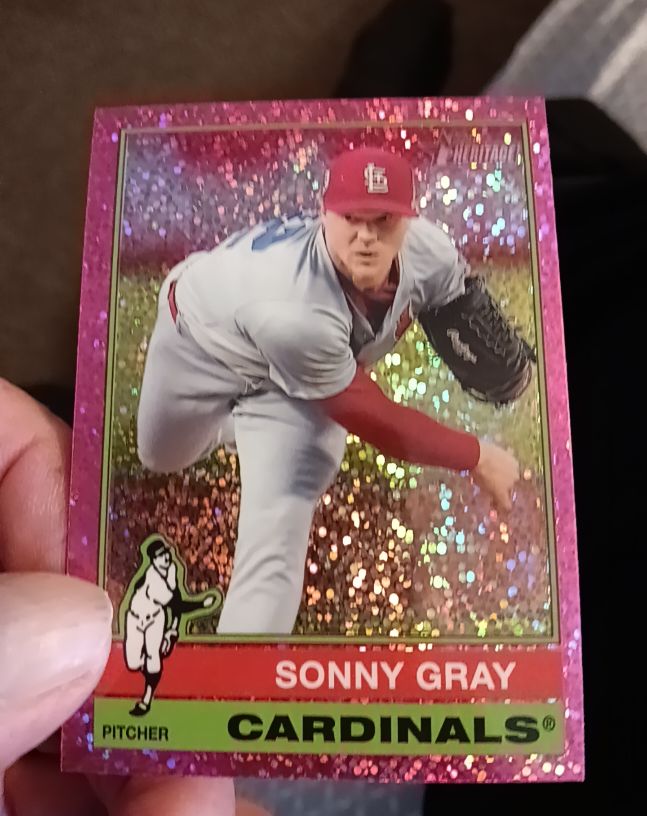2025 Topps Heritage Chrome #388 Sonny Gray — front