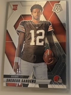 2025 Panini Mosaic #290 Shedeur Sanders — front