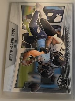 2025 Panini Mosaic Bang! #15 Josh Hines-Allen — front