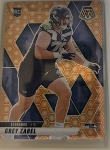 2024 Panini Mosaic #253 Grey Zabel — front