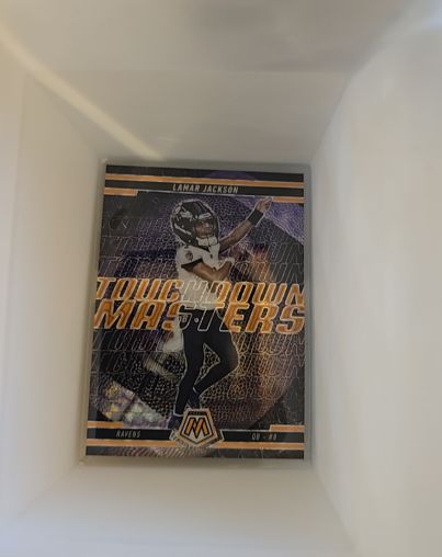 2025 Panini Mosaic Touchdown Masters Lamar Jackson — front