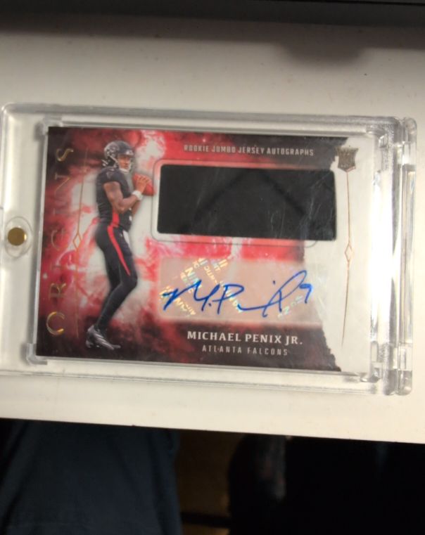 2024 Panini Origins #RJA-MPE Michael Penix Jr. — front