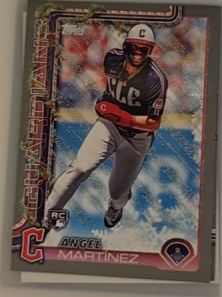 2025 Topps Holiday #H82 Angel Martinez — front