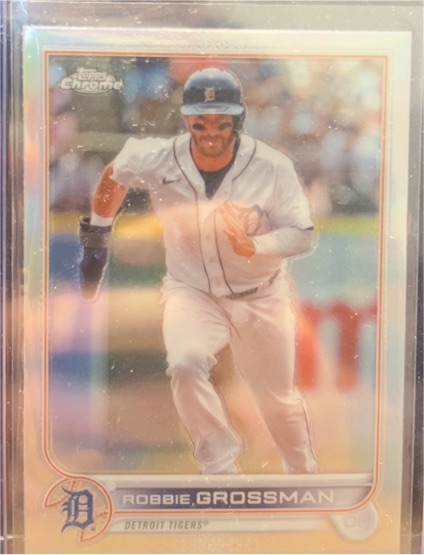 2022 Topps Chrome #169 Robbie Grossman — front