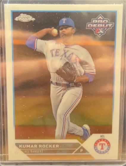 2023 Topps Pro Debut Chrome #PDC-146 Kumar Rocker — front