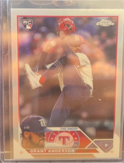 2023 Topps Chrome Update #USC161 Grant Anderson — front