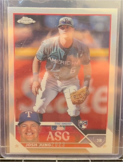 2023 Topps Chrome Update #ASG-14 Josh Jung — front
