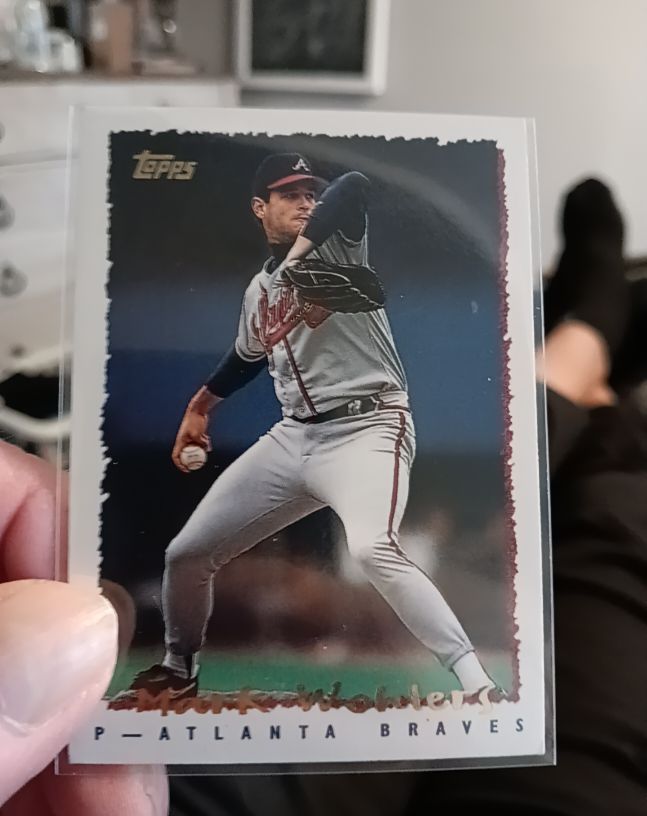 1993 Topps #401 Mark Wohlers — front