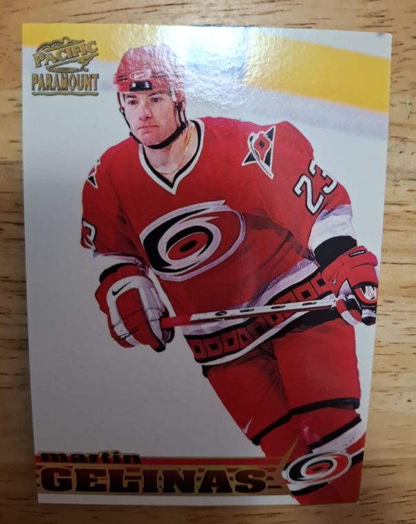 1998-99 Pacific Paramount #36 Martin Gelinas — front