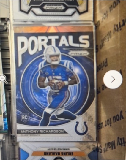 2023 Panini Prizm #PO-5 Anthony Richardson Portals — front
