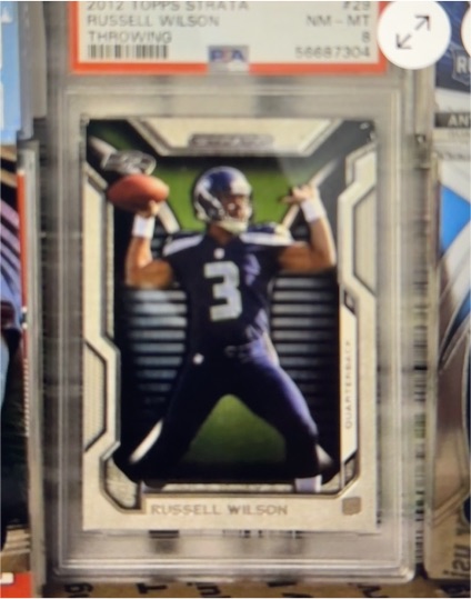 2012 Topps Strata #29 Russell Wilson — front
