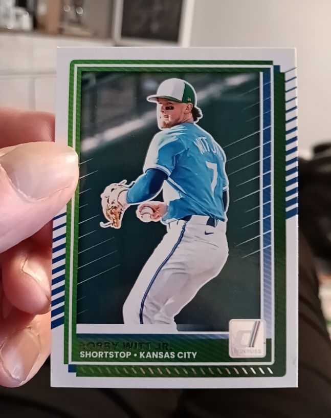 2025 Donruss #27 Bobby Witt Jr. — front